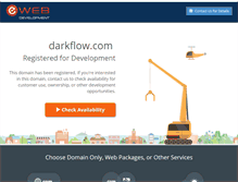 Tablet Screenshot of darkflow.com